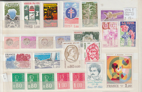 Frankreich posten aus - posten, 1976