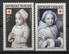 Frankreich 933-34 sauber **