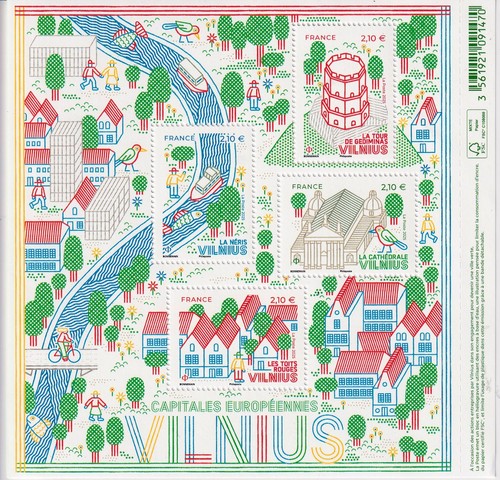 Frankreich 2025 block - frankreich,