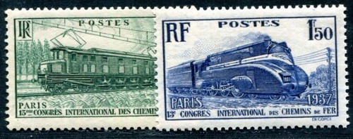 Frankreich 1937 345 346 - frankreich, 345-346