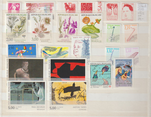 Frankreich posten aus 1992 - ,