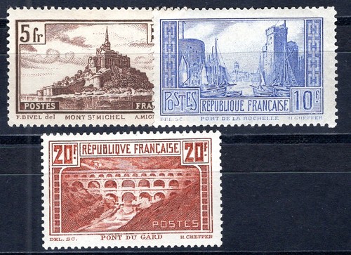 Frankreich 1929 240 242 - 1929, *