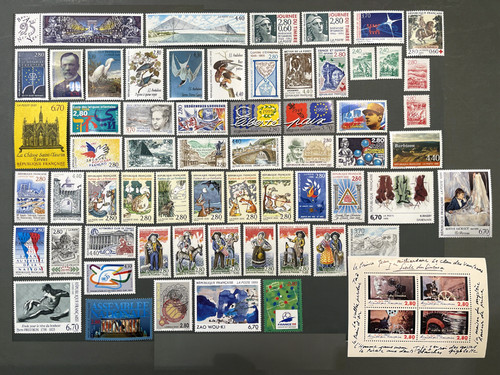 Briefmarken frankreich - briefmarken,