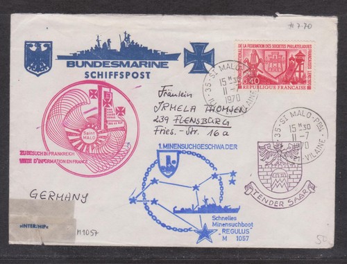 Frankreich briefmarken brief - briefmarken,