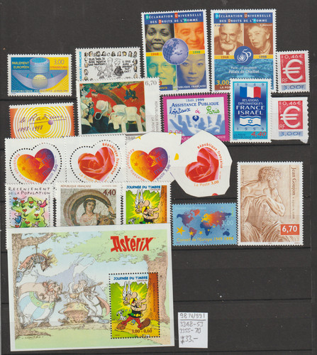 Frankreich posten aus 1998 - aus,