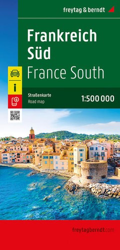 Frankreich süd straßenkarte - süd,,