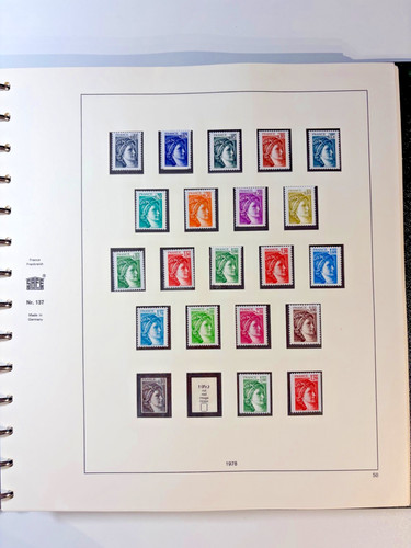Briefmarkensammlung - , in
