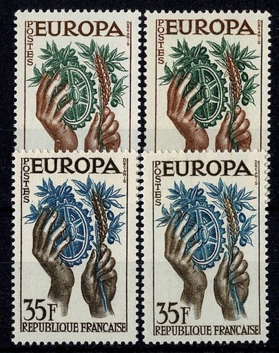 Frankreich yvert 1122 - frankreich, 1122/23