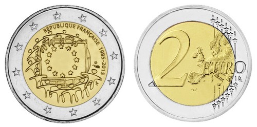 Frankreich euro jahre - frankreich, 2