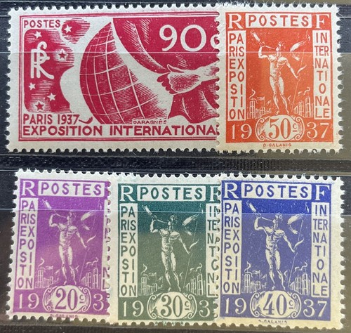 Frankreich 1936 328 332 - 1936, **