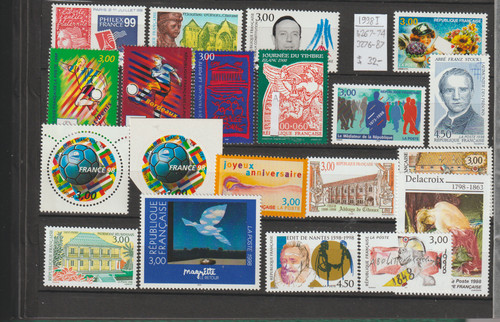 Frankreich posten aus 1998 - aus,