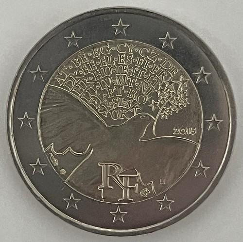 Euro gedenkmünze frankreich - 2,