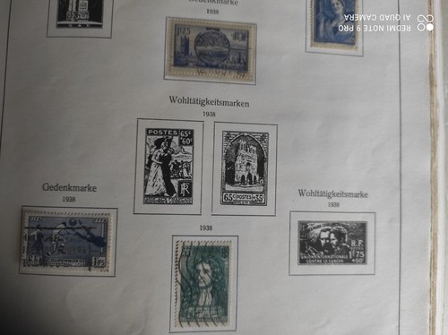 Briefmarken frankreich sammlg - ,
