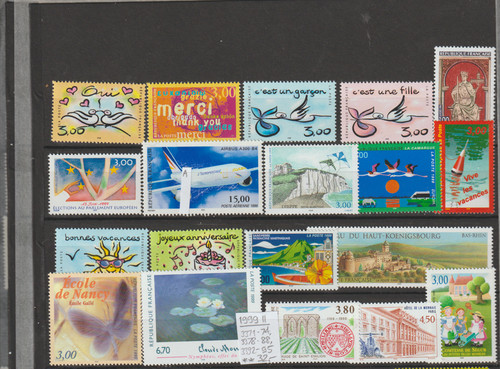 Frankreich posten aus 1999 - posten,