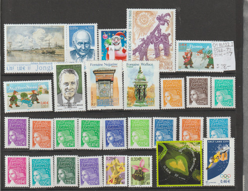 Frankreich posten aus - posten, 2001