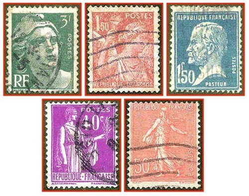 Frankreich fünf - (054),