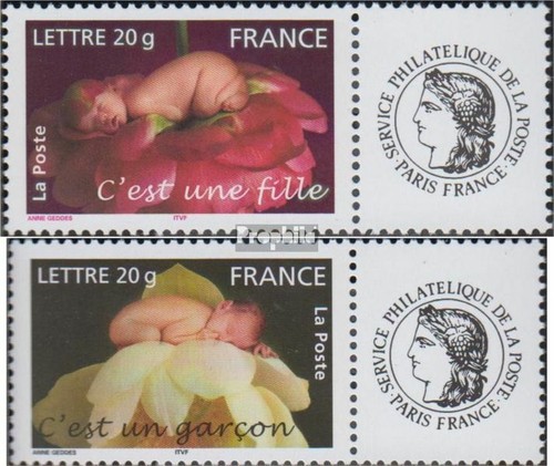 Frankreich 3964zf 3965zf mit - frankreich, 3964zf-3965zf
