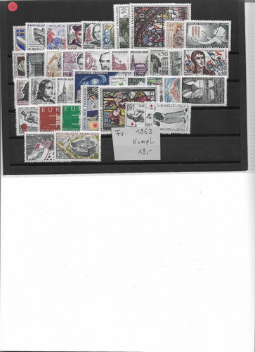 Frankreich jahrgang 1963 - ,