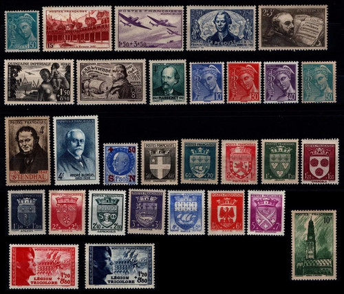 Frankreich 1942 mnh - 1942, **