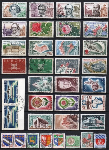 Lot frankreich gestempelt - lot, :