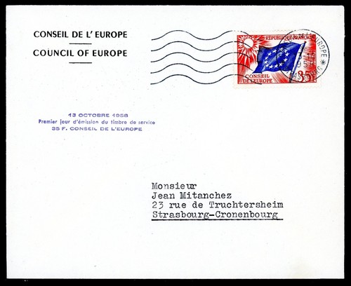 Frankreich dienstmarke - frankreich,