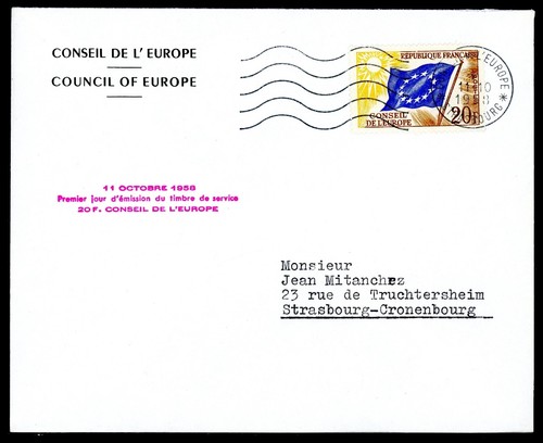Frankreich dienstmarke - frankreich,