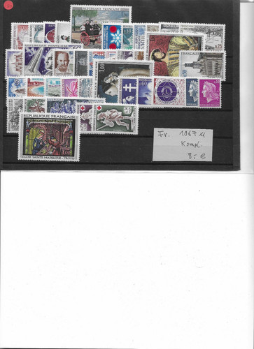 Frankreich jahrgang 1967 - frankreich,