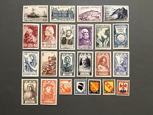 Briefmarken frankreich - briefmarken,