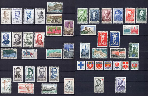 Frankreich 1958 mnh - 1958, **