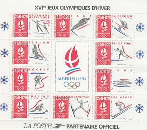 2325 frankreich olympia 1992 - frankreich,