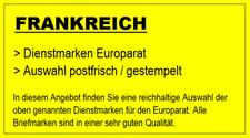 FRANKREICH Auswahl -