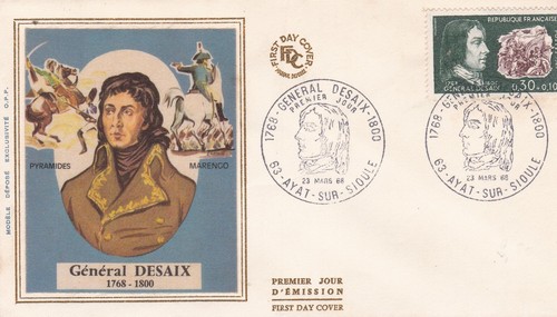 Frankreich 1968 fdc general - frankreich,
