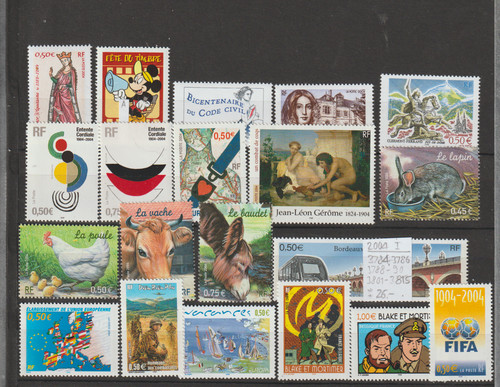 Frankreich posten aus 2004 - posten,