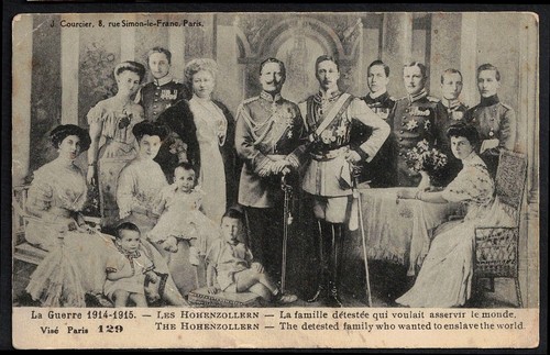 Frankreich 1914 karte die - karte,