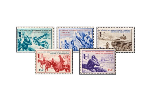 Frankreich postfrisch - frankreich, vi-x