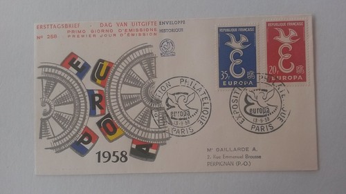 Frankreich erster tag fdc - frankreich,