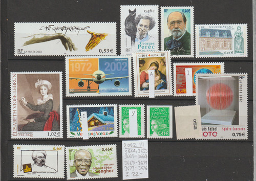 Frankreich posten aus 2002 - posten,