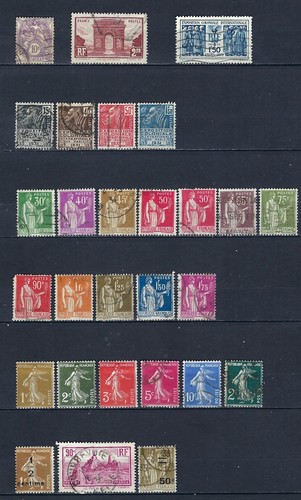 Frankreich 1931 minr 267 272 - frankreich, 267-272