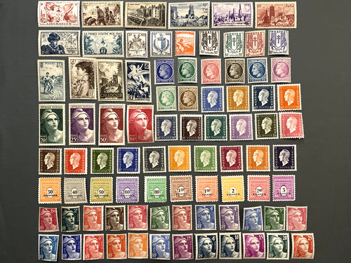 Briefmarken frankreich - briefmarken,