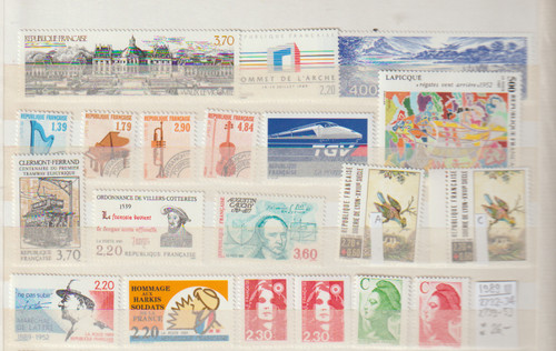 Frankreich posten aus 1989 - frankreich,